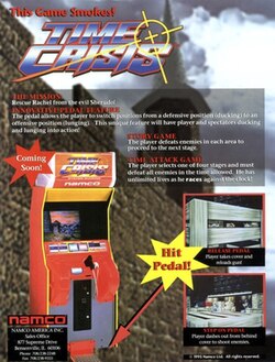 Cover image of Time Crisis on PlayStation
