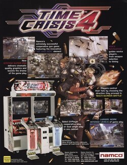 Cover image of Time Crisis 4 on PS3