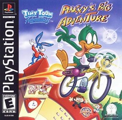 Cover image of Tiny Toon Adventures: Plucky's Big Adventure on PlayStation