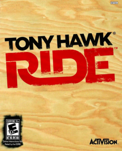 Cover image of Tony Hawk: Ride on PS3