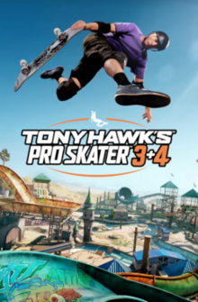 Cover image of Tony Hawk's Pro Skater 3 + 4 on PS5