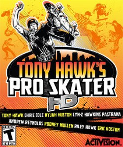 Cover image of Tony Hawk's Pro Skater HD on PS3