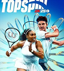 Cover image of TopSpin 2K25 on Xbox Series X/S