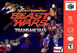 Cover image of Transformers: Beast Wars Transmetals on PlayStation