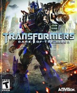 Cover image of Transformers: Dark of the Moon on PS3