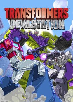Cover image of Transformers: Devastation on PS4
