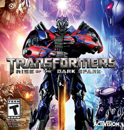 Cover image of Transformers: Rise of the Dark Spark on PS4