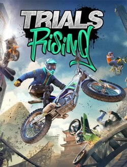 Cover image of Trials Rising on PS4