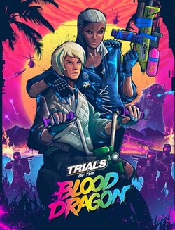 Cover image of Trials of the Blood Dragon on PS4
