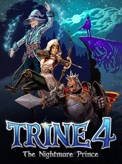 Cover image of Trine 4: The Nightmare Prince on PS4