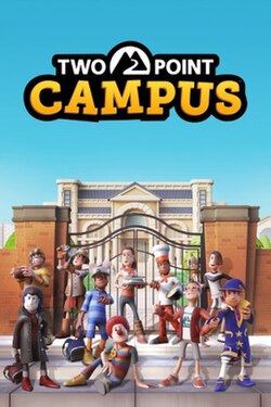 Cover image of Two Point Campus on PS4