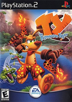 Cover image of Ty the Tasmanian Tiger HD on PS4