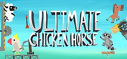 Cover image of Ultimate Chicken Horse on PS4