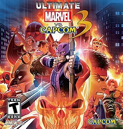 Cover image of Ultimate Marvel vs. Capcom 3 on PS4