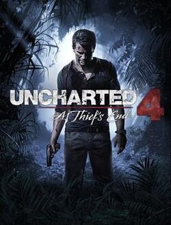 Cover image of Uncharted 4: A Thief's End on PS4
