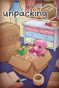 Cover image of Unpacking on Switch