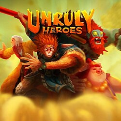 Cover image of Unruly Heroes on Switch