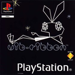 Cover image of Vib-Ribbon on PlayStation