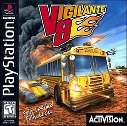 Cover image of Vigilante 8 on PlayStation