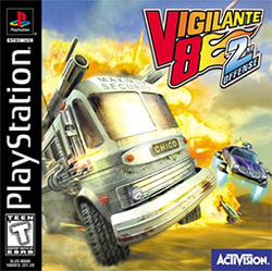 Cover image of Vigilante 8: 2nd Offense on PlayStation