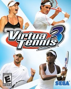 Cover image of Virtua Tennis 3 on PS3