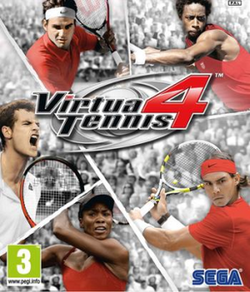Cover image of Virtua Tennis 4 on PS3