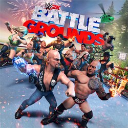 Cover image of WWE 2K Battlegrounds on Switch