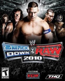 Cover image of WWE SmackDown vs. Raw 2010 on PS3