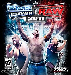 Cover image of WWE SmackDown vs. Raw 2011 on PS3