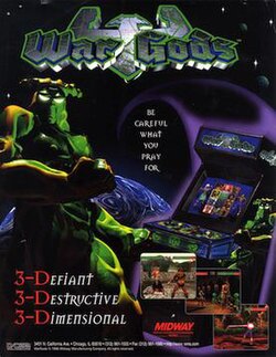 Cover image of War Gods on PlayStation